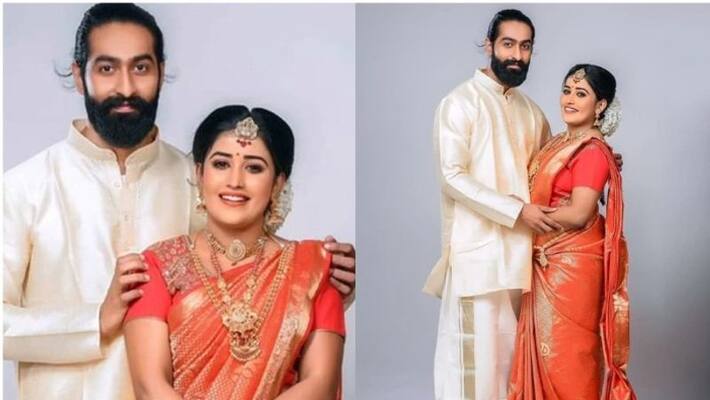 Anumol dressed as a bride Fans whether to get married Anumol dressed as a bride Fans whether to get married