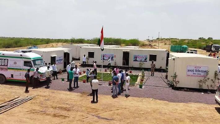 2 Covid care centres built in Rajasthan Barmer within 48 hours KPP 2 Covid care centres built in Rajasthan Barmer within 48 hours KPP