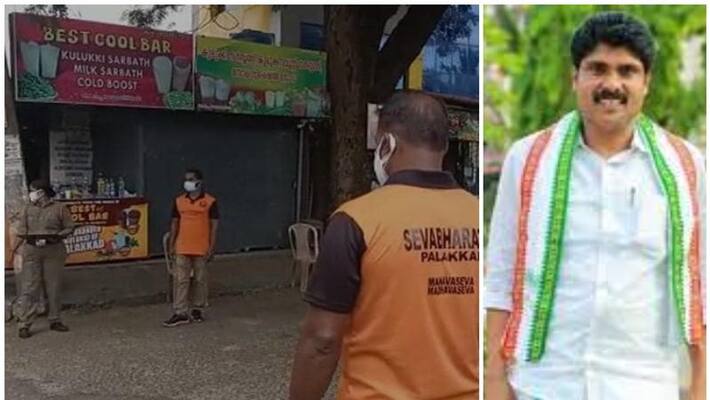 sevabharati activists inspect vehicles with palakkad police criticized by t siddique sevabharati activists inspect vehicles with palakkad police criticized by t siddique