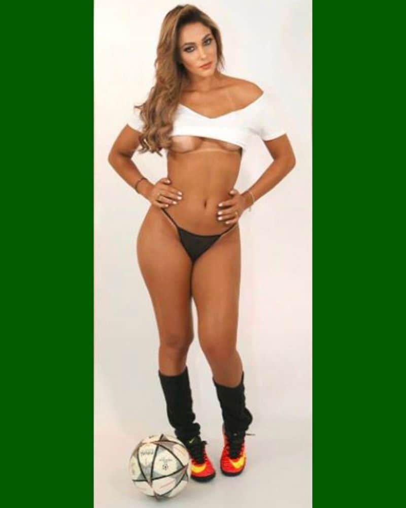 Hot , sexy and stunning 6 female football referee, see viral picture spb