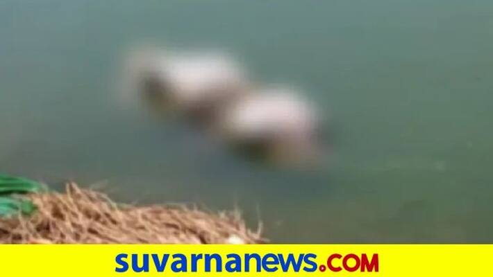 Four Dead Body Found at Krishna River at Athani in Belagavi grg Four Dead Body Found at Krishna River at Athani in Belagavi grg