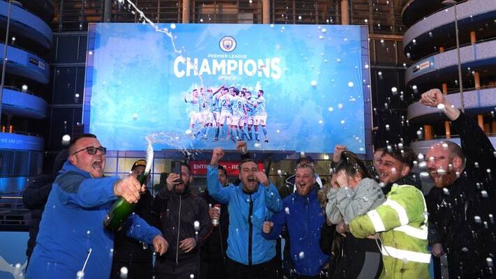 Manchester City crowned champions in English Premier League 2020-21 Manchester City crowned champions in English Premier League 2020-21