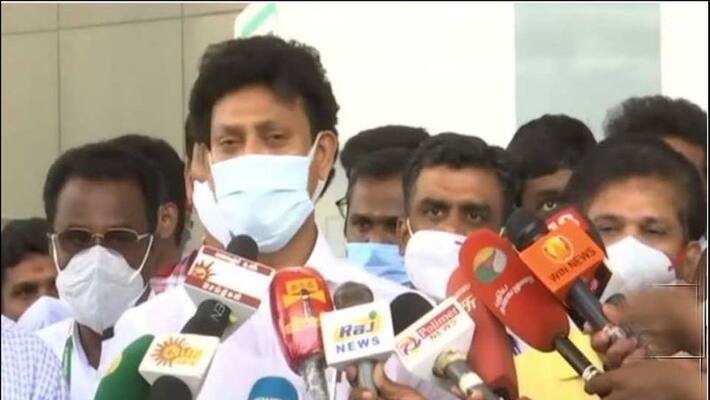 Education minister anbil mahesh about +2 exam Education minister anbil mahesh about +2 exam