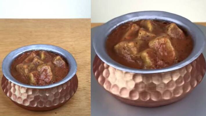 Viral Video Of Butter Chicken Cake Viral Video Of Butter Chicken Cake