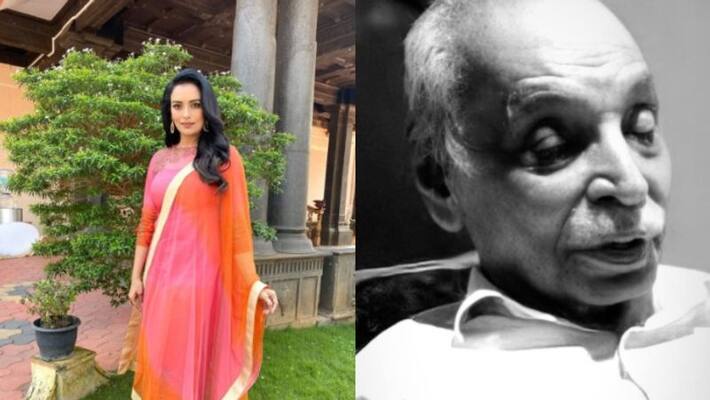 I used listen all his advices and take it heart, Swetha Menon writes I used listen all his advices and take it heart, Swetha Menon writes
