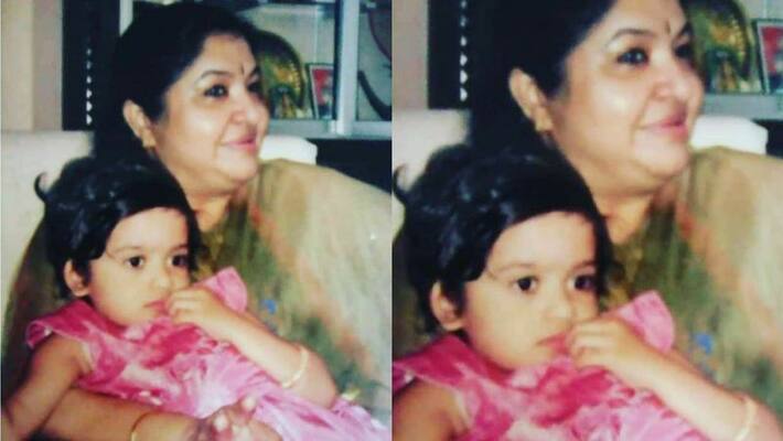 child actress and singer shared her childhood photo with singer chitra child actress and singer shared her childhood photo with singer chitra