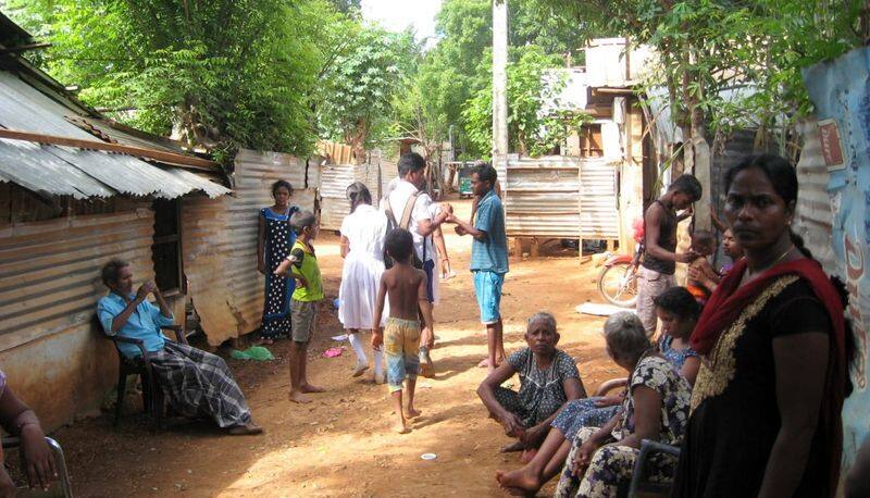 Corona in the refugee camp .. Eelam Tamils fighting for their lives. Screaming Vck MP.