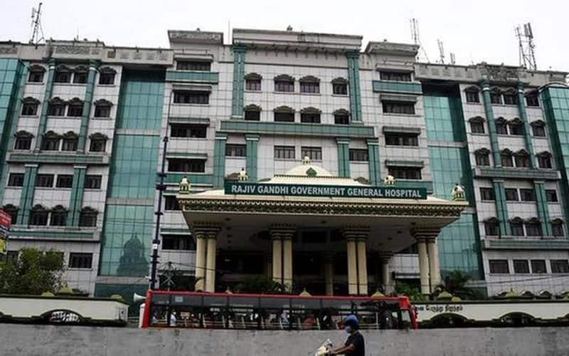 Chennai rajiv gandhi government hospital corona ward Fire