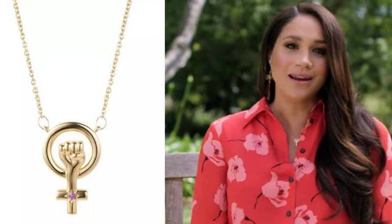 Meghan Markles necklace in latest look has a special meaning