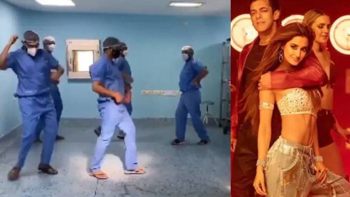 Doctors dance to Salman Khans Radhe song Seeti Maar in viral video Doctors dance to Salman Khans Radhe song Seeti Maar in viral video