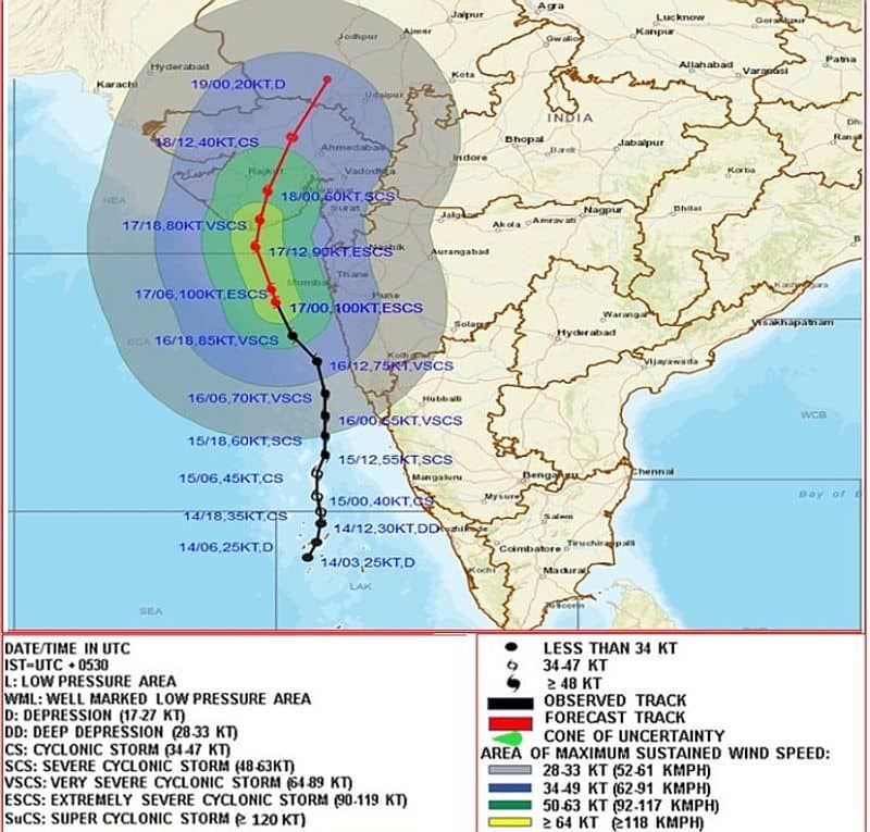 Tauktae extremely severe cyclonic storm IMD Gujarat updates-VPN