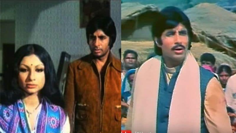 शर्मिला टैगोर और अमिताभ बच्चन
फिल्म - बेशर्म, देशप्रेमी
1975 में आई फिल्म ‘फ़रार’ में शर्मिला टैगोर ने अमिताभ की प्रेमिका का रोल निभाया था। वहीं 1978 में आई बेशर्म में भी दोनों प्रेमी-प्रेमिका के रोल में नजर आए। बाद में 1982 में आई फिल्म ‘देश प्रेमी’ में शर्मिला टैगोर अमिताभ की बीमार मां के रोल में नजर आई थीं।