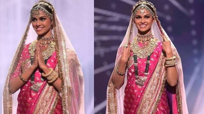 Miss India Adline Castelinos powerful answer and statement in the final round Miss India Adline Castelinos powerful answer and statement in the final round