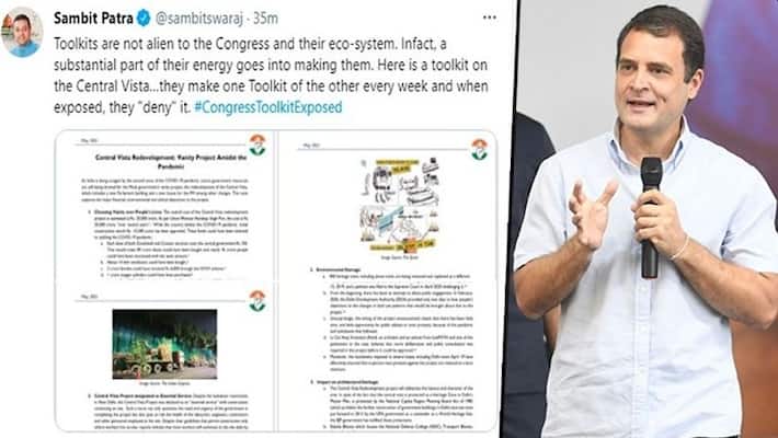 BJP shares Congress toolkit against PM Covid-VPN BJP shares Congress toolkit against PM Covid-VPN