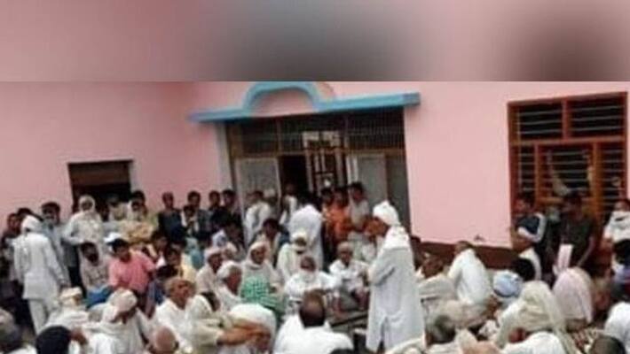 Proclamation of non-compliance of lockdown in Mahapanchayat, Kovid Care Center also closed ASA Proclamation of non-compliance of lockdown in Mahapanchayat, Kovid Care Center also closed ASA