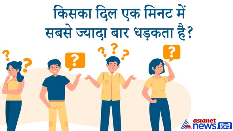 सवाल: किसका दिल एक मिनट में सबसे बार धड़का है?
जवाब: नील आर्मस्ट्रांग ने चन्द्रमा पर अपना बायां पैर पहले रखा था उस समय उनका दिल 1 मिनट में 156 बार धड़क रहा था।