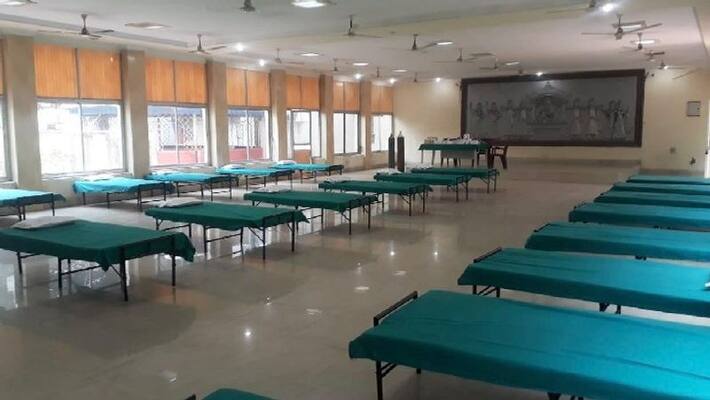 tejaswi yadav made government residence covid care center in patna kpr tejaswi yadav made government residence covid care center in patna kpr