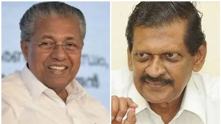p j joseph wishes to pinarayi vijayan p j joseph wishes to pinarayi vijayan