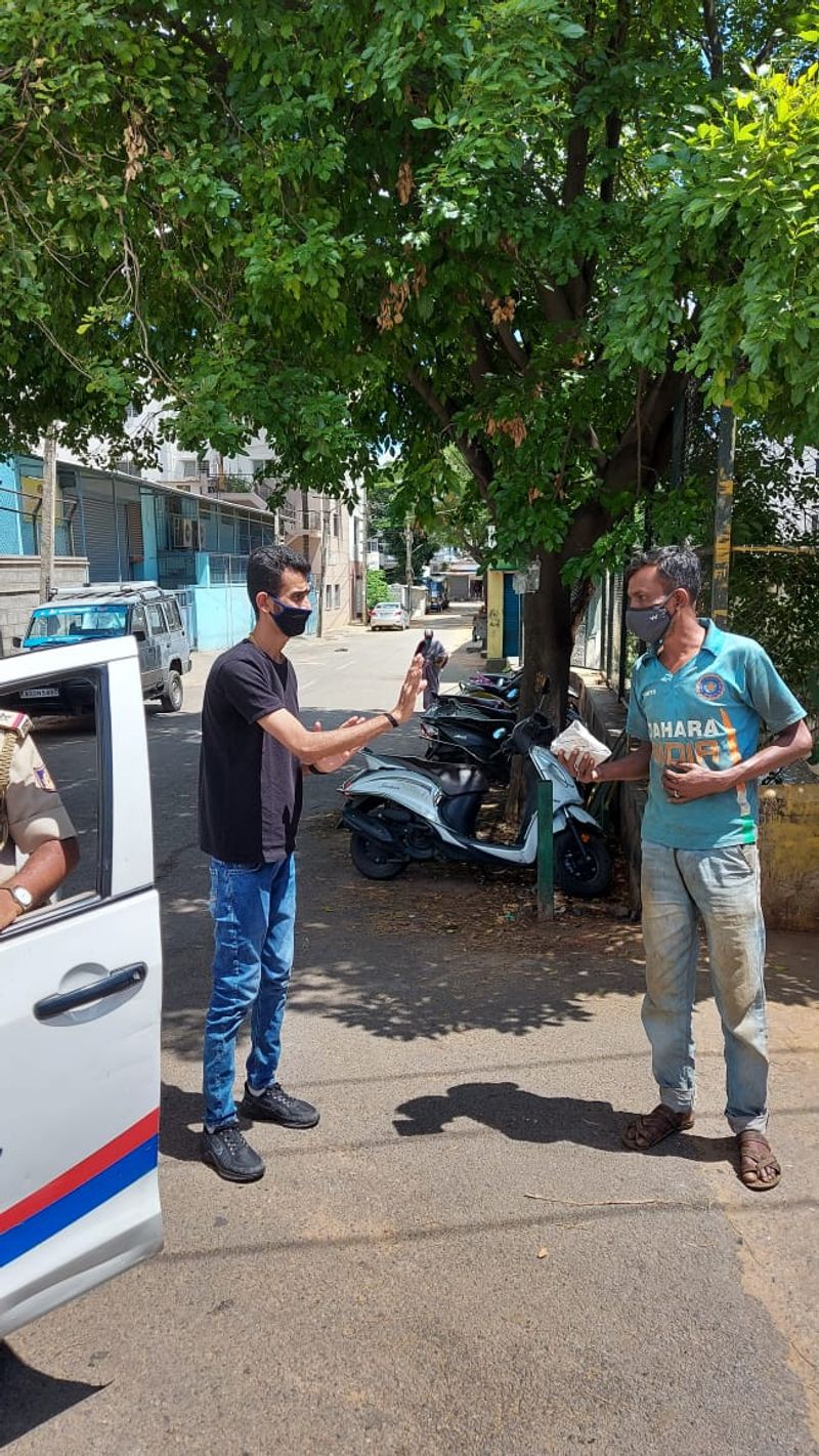 ಭರತ್ ಸನ್ಚೆಟಿ, ದರ್ಶನ್ ಸನ್ಚೆಟಿ ಯಿಂದ ಹಸಿದ ಹೊಟ್ಟೆ ತುಂಬಿಸುವ ಕಾರ್ಯ