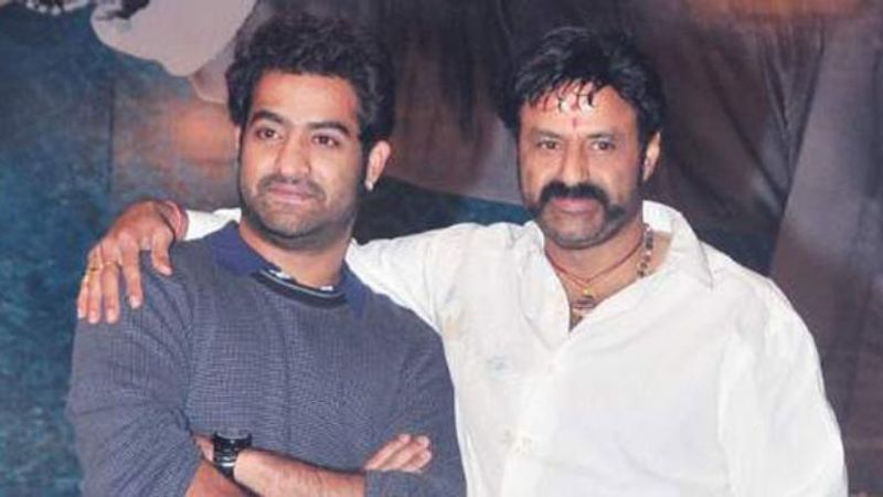 బాబాయ్ బాలకృష్ణతో ఎన్టీఆర్. బాలయ్యతో మధ్యలో కొంత గ్యాప్ వచ్చింది. కానీ ఇప్పుడు అంతా సెట్ అయ్యింది.