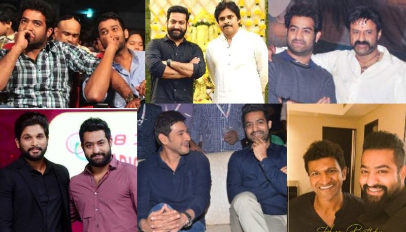 టాలీవుడ్ స్టార్స్ తో ఎన్టీఆర్.
