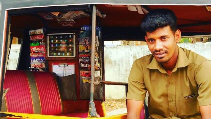 anna durai a hi tech auto driver in Tamilnadu anna durai a hi tech auto driver in Tamilnadu