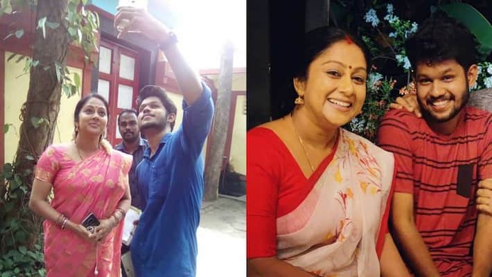 achu sughand shared old vanambadi serial set photo with chippy renjith achu sughand shared old vanambadi serial set photo with chippy renjith