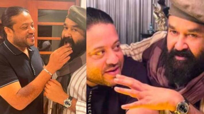 Sameer Hamsa share Mohanlal photo Sameer Hamsa share Mohanlal photo