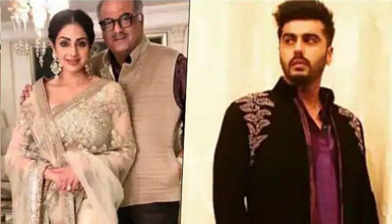 Arjun Kapoor-Sridevi
The separation of Boney Kapoor and Mona Kapoor Shourie did not go down well with Arjun. It also invited a lot of health issues for him. He always denoted Sridevi as his father's wife and was in no connection with his step-sisters Janhvi and Khushi Kapoor until her death, but post that he has been the best big brother.