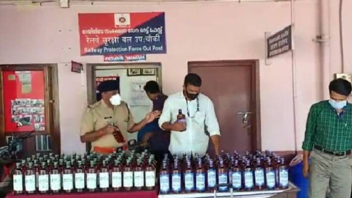 foreign liquor seized from Kozhikode foreign liquor seized from Kozhikode