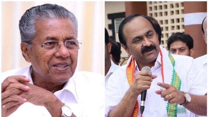 CM Pinarayi vijayan greetings to new opposition leader vd satheesan CM Pinarayi vijayan greetings to new opposition leader vd satheesan