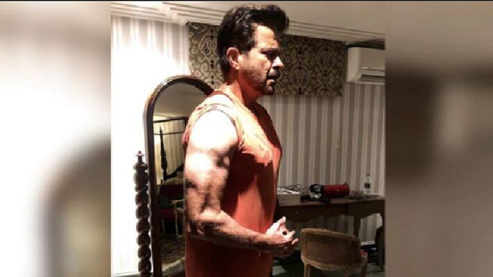 anil kapoor shares new workout picture in instagram anil kapoor shares new workout picture in instagram