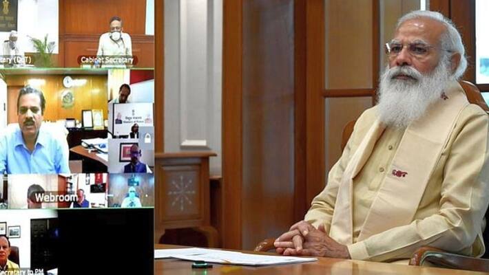 PM Modi reviews Cyclone Yaas preparedness oil installations at sea secured-VPN PM Modi reviews Cyclone Yaas preparedness oil installations at sea secured-VPN