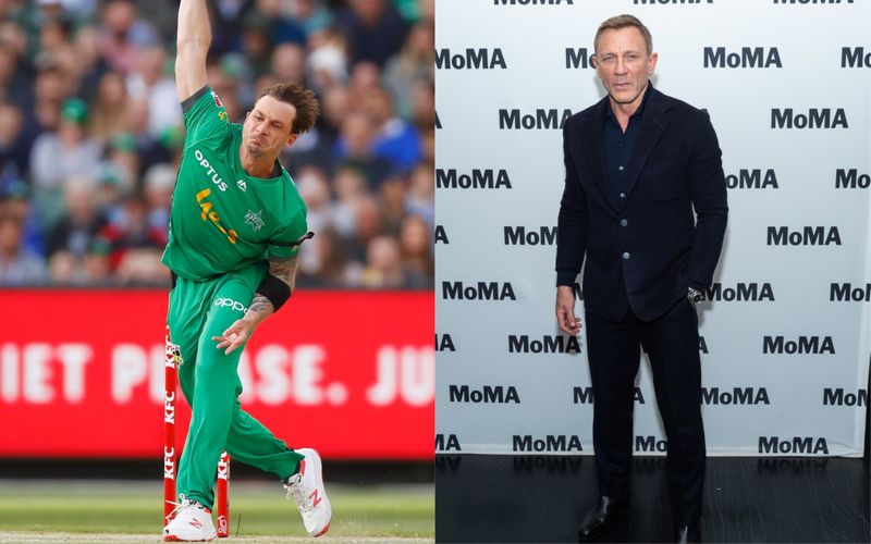 Dale Steyn-Daniel Craig
Steyn is one of the deadliest South African pacers to have ever played the sport, while his killer looks also gave a severe indication of how fierce he is. His look somewhat resembles famous English actor Daniel Craig who is notably renowned for portraying James Bond.