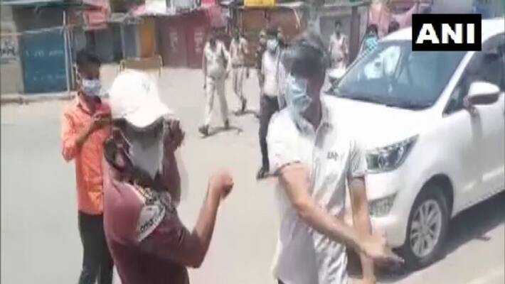 Surajpur collector removed for slapping man over lockdown violation Surajpur collector removed for slapping man over lockdown violation