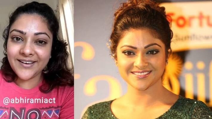 abhirami post about body shaming abhirami post about body shaming