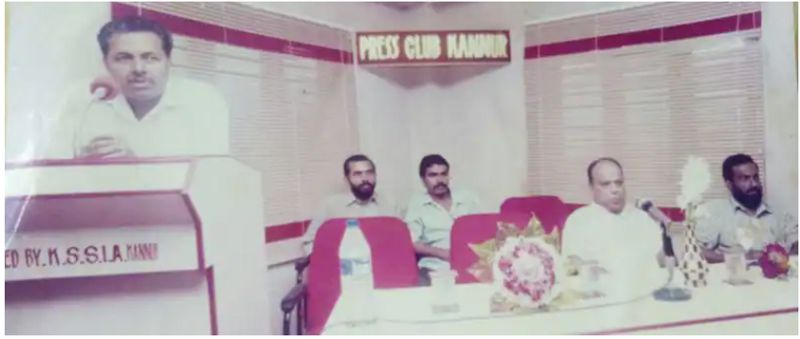 കണ്ണൂർ പ്രസ്സ് ക്ലബിൽ സംസാരിക്കുന്നു