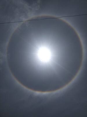 India Today - Bengaluru witnesses 22-degree 'Sun halo' A