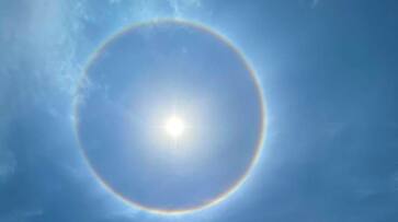 Sun Halos : A rare Phenomenon! What causes the solar halo to form? What does that mean? Sun Halos : A rare Phenomenon! What causes the solar halo to form? What does that mean?