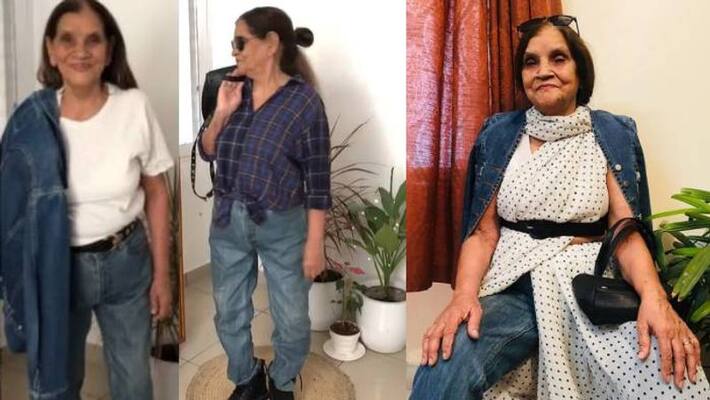 76 year old woman wearing her granddaughter s clothes 76 year old woman wearing her granddaughter s clothes