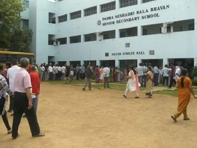 Padma Seshadri teachers arrested for desecrating a temple theertham ... Padma Seshadri school karate master arrested ..!