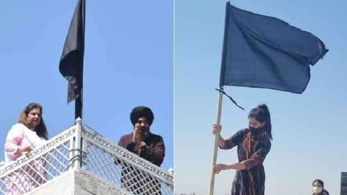 navjot singh sidhu patiala and amritsar hoisted black flag on roof kpr navjot singh sidhu patiala and amritsar hoisted black flag on roof kpr