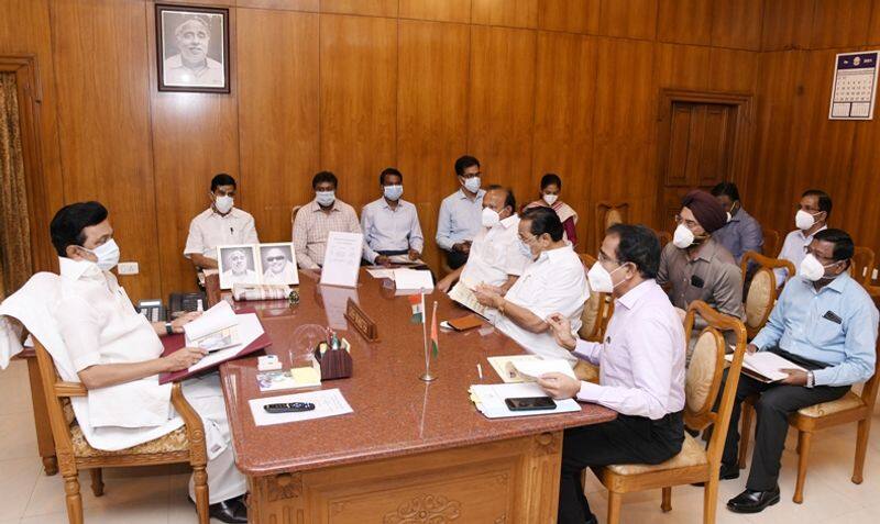 Chief Minister chaired a meeting on uninterrupted supply of vegetables to public in the complete lockdown period