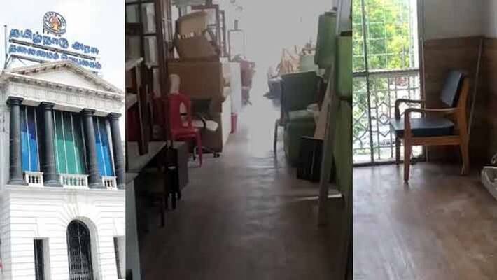 tamilnadu secretariat...Rooms of ministers preparing tamilnadu secretariat...Rooms of ministers preparing