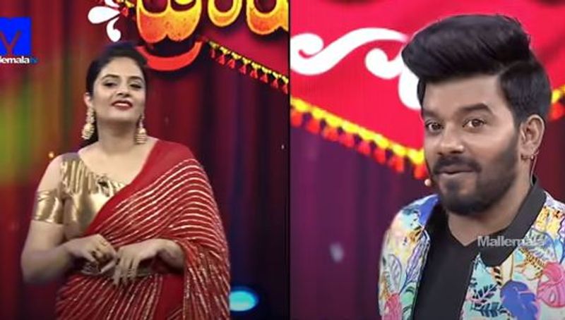 ఒక్క లుక్కులోనే సుధీర్ని చూపిస్తూ రేపటి నుంచి ఆయన్ని బావా అని పిలవండి అని తన రౌడీ బ్రదర్స్ కి చెప్పేసింది.