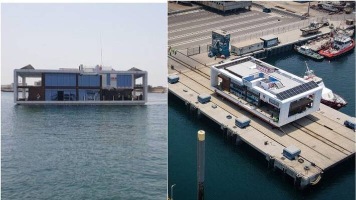 Floating houses launched in UAE and the first one owned by Indian businessman Floating houses launched in UAE and the first one owned by Indian businessman