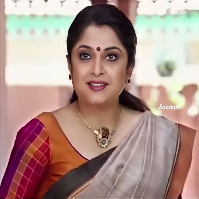 Ramya Krishnan who has acted as daughter, wife and sister to the same actor interesting information