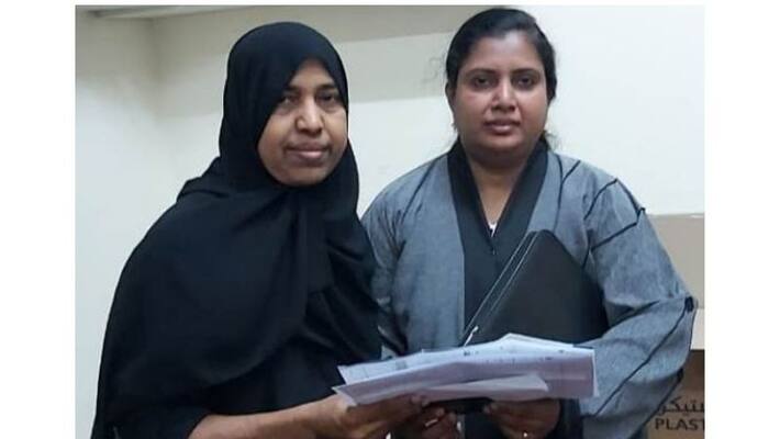 indian women who was in distress returned home from saudi arabia indian women who was in distress returned home from saudi arabia