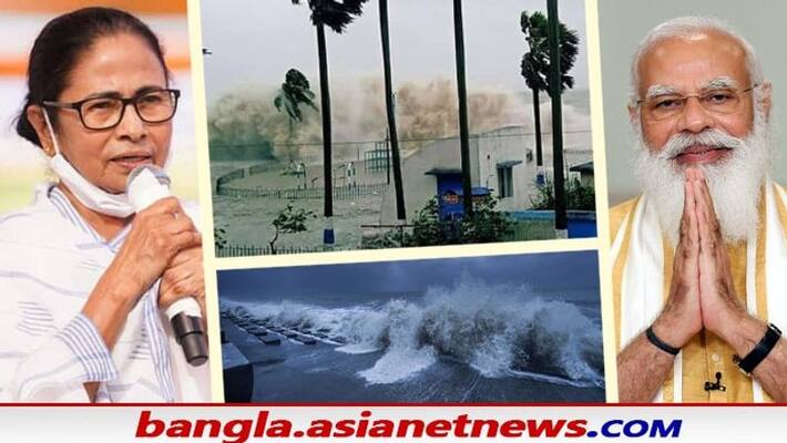 Roundup 2021 look back at the flood controversy between CM Mamata Banerjee and PM Modi RTB Roundup 2021 look back at the flood controversy between CM Mamata Banerjee and PM Modi RTB