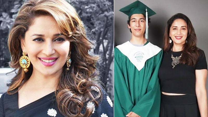 बता दें कि माधुरी के बड़े बेटे अरिन इसी साल मार्च में 18 साल के हुए हैं। माधुरी ने अपने बेटे अरिन के 18वें जन्मदिन पर लाडले की बचपन और अभी की फोटो शेयर की थी। बचपन वाली फोटो में जहां अरिन मम्मी की गोद में बैठकर अपनी दोनों हाथ मुंह में डालकर मुस्कराते नजर आए थे वहीं, माधुरी भी हंसती दिख रही है। 